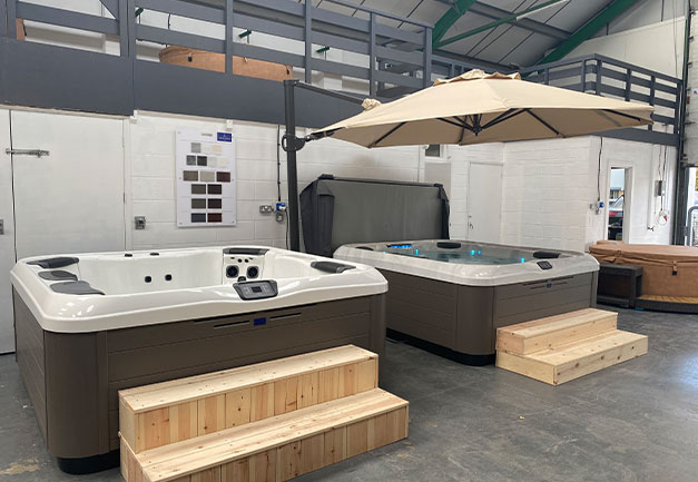 hot tubs showroom 2