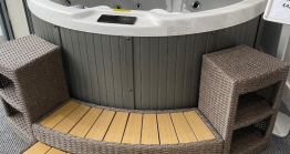 Ripon 4 Person Hot Tub & Step Bundle