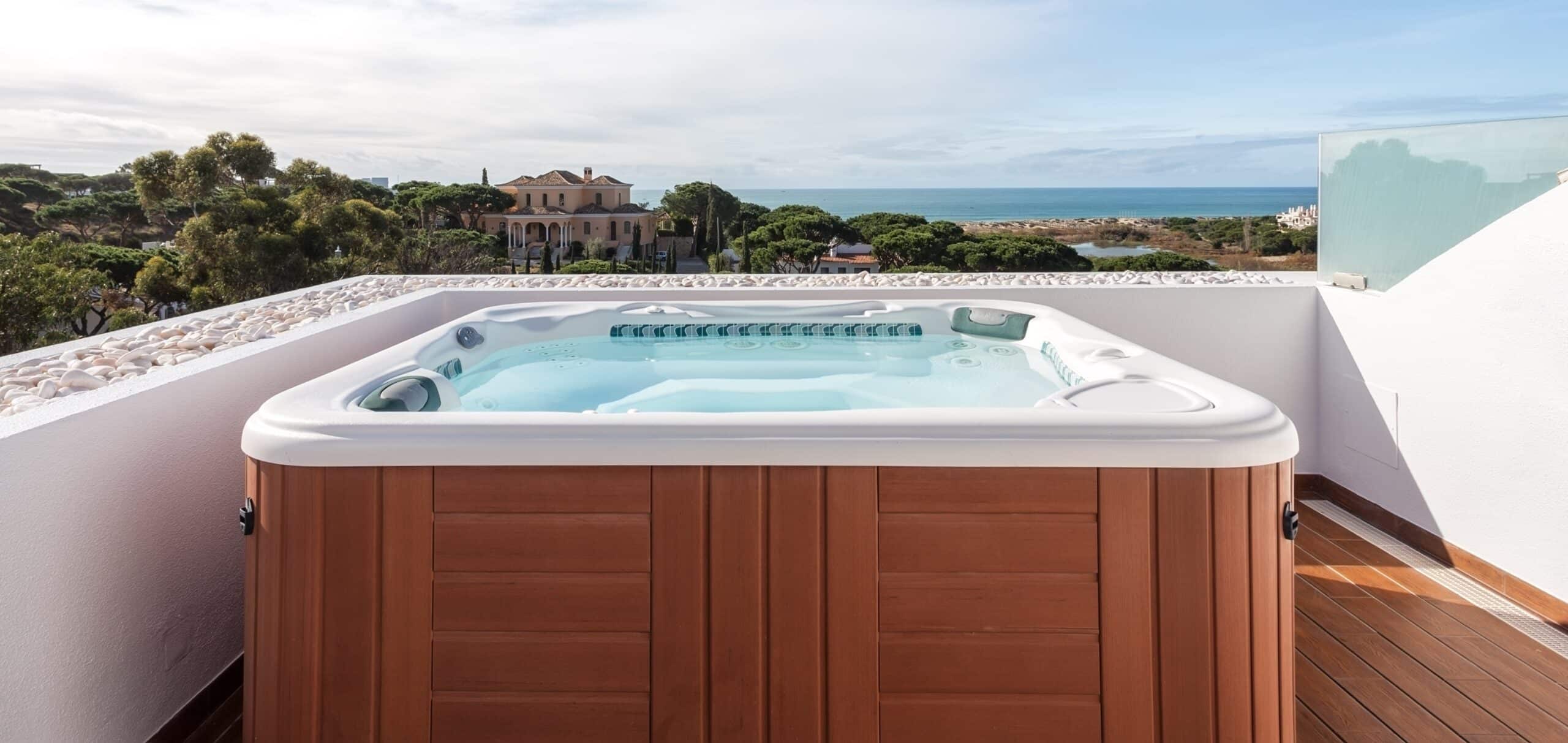 patio hot tubs