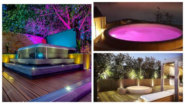 hot tubs & living logo